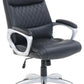 True Innovations High Back, pneumatic lift, Executive Leather Upholstery Chair - 28 x 30.75 x 42 inches - 394063 ebuystt