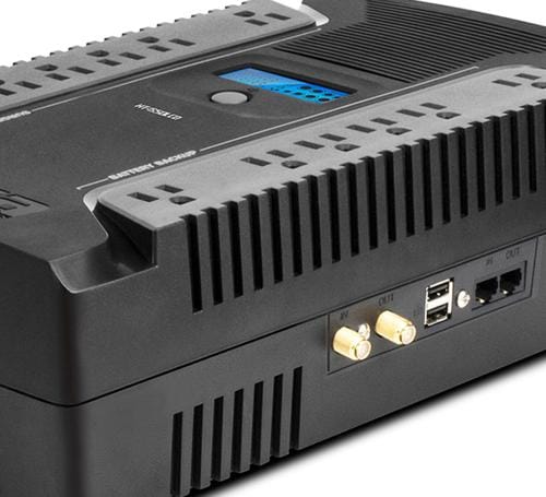 Forza (UPS) Uninterruptible Power Supply 650VA, designed to provide clean power to your office equipment, electronics, and home theater components -445478 ebuystt