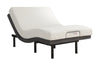Clara Full Adjustable Bed Base Grey And Black - 350131F