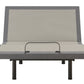 Clara Twin XL Adjustable Bed Base Grey And Black - 350131TL A-Z Store Nadia