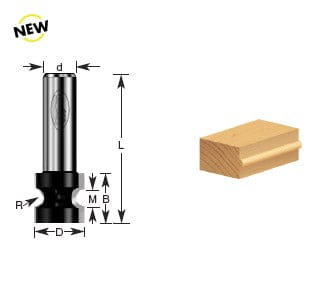 TIMBERLINE ROUTER BIT #350-14 MEGA