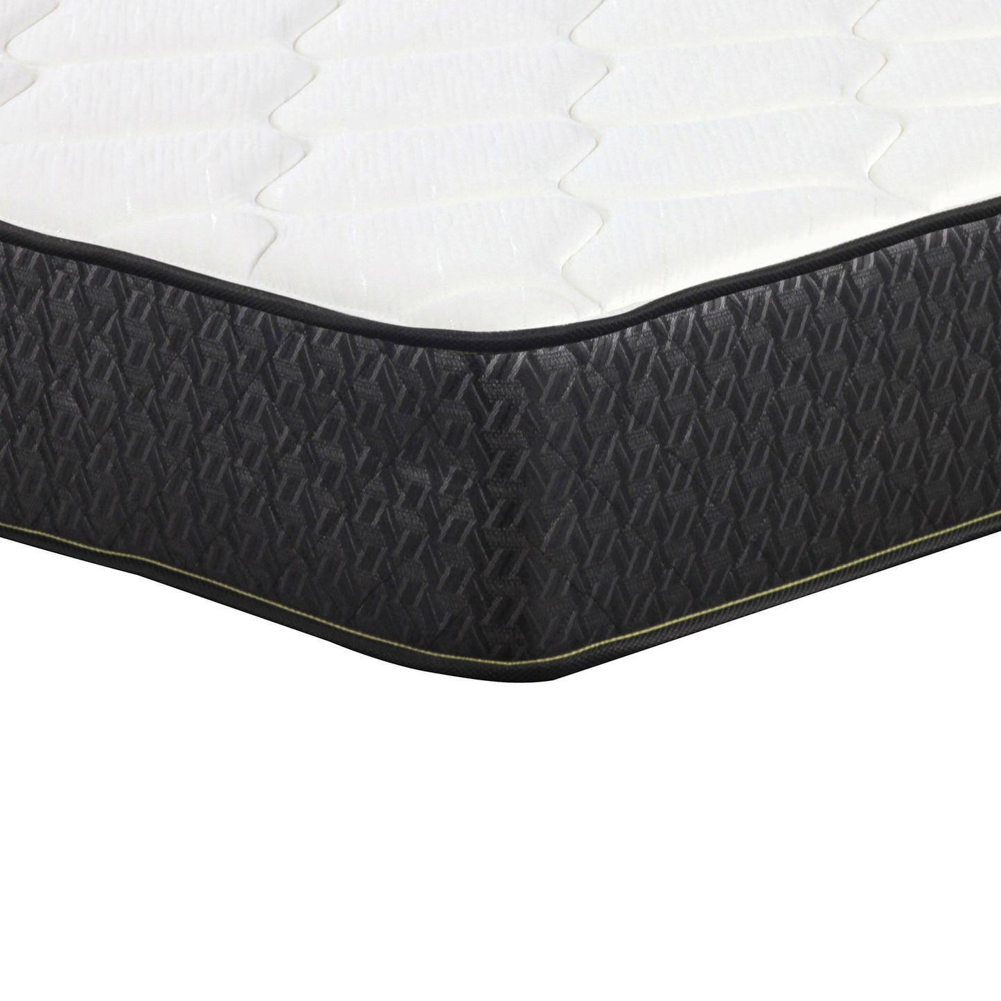 Santa Barbara III Full Mattress White And Charcoal - 350369F A-Z Store Nadia