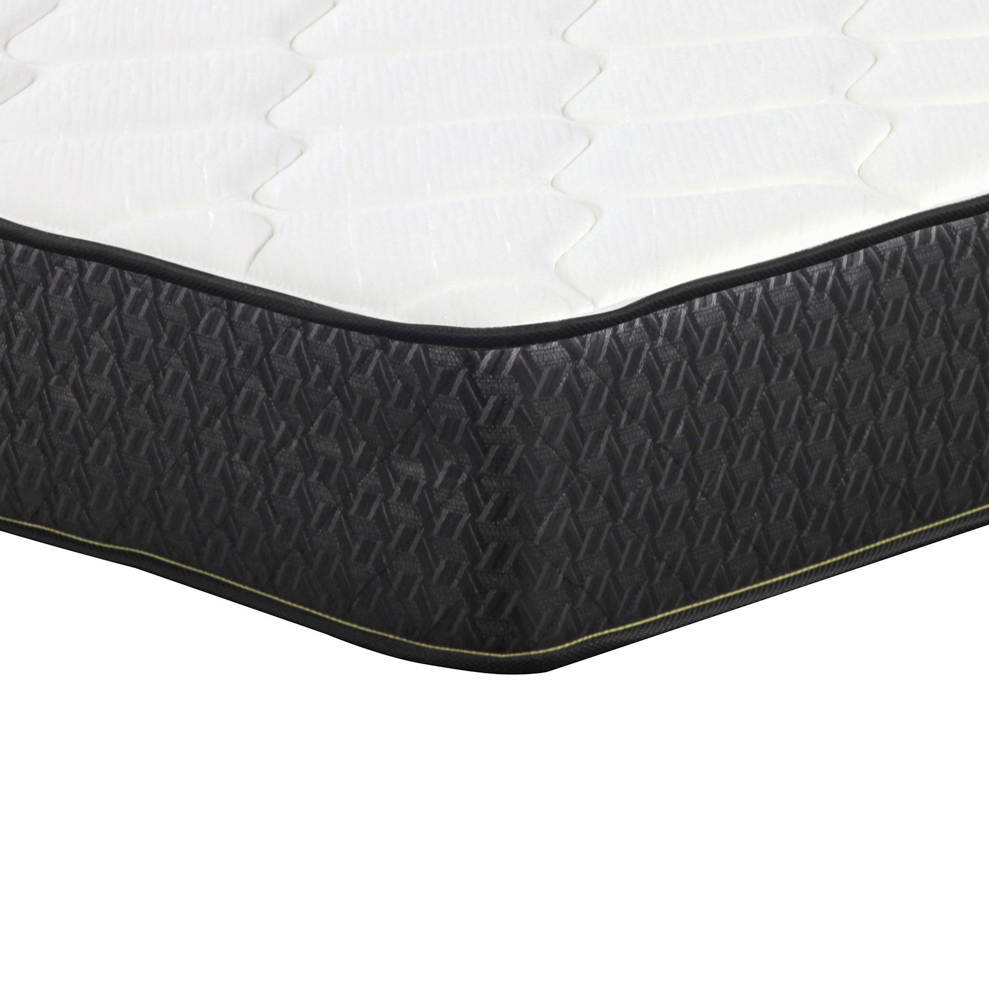 Santa Barbara III Full Mattress White And Charcoal - 350369F A-Z Store Nadia