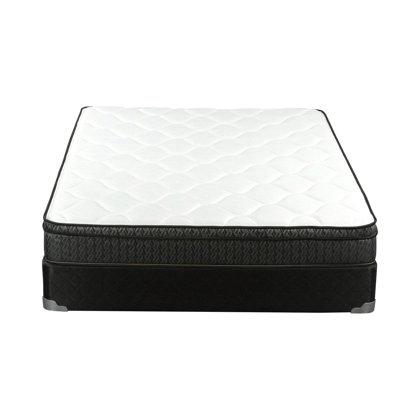 Laguna III Euro Top Twin Mattress Grey - 350370T A-Z Store Nadia