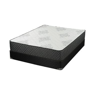 Aspen 12.25″ California King Mattress White And Black - 350381KW