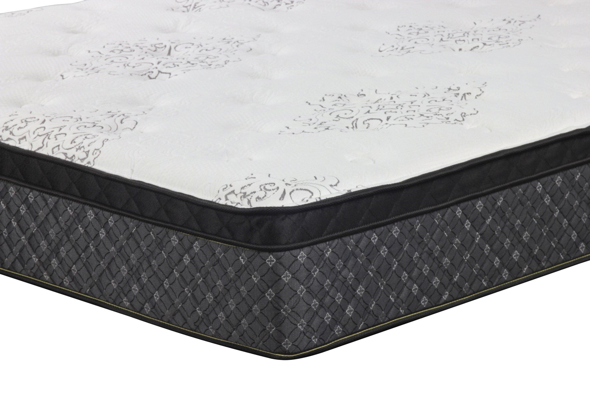 Aspen 12.5″ Full Mattress White And Black - 350382F A-Z Store Nadia