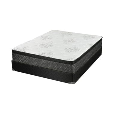 Aspen 12.5″ Eastern King Mattress White And Black - 350382KE A-Z Store Nadia