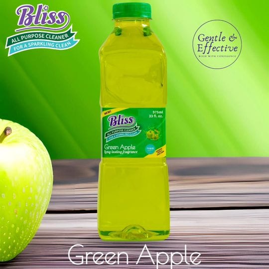 Bliss All Purpose Cleaner (Cherry Blossom) 1 Gallon -The Cherry Blossom fragrance leaves an irresistible scent your family and guests will notice. It comes in a convenient, easy-pour bottle and is easy to use - 76950318952 Pie's Variety Store