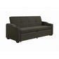 Miller Upholstered Sleeper Sofa Bed Charcoal Grey Collection: Miller SKU: 360063 coastmega