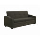 Miller Upholstered Sleeper Sofa Bed Charcoal Grey Collection: Miller SKU: 360063 coastmega
