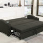 Miller Upholstered Sleeper Sofa Bed Charcoal Grey Collection: Miller SKU: 360063 coastmega
