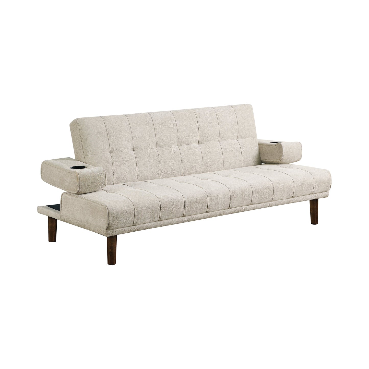 Joan Upholstered Sofa Bed Beige Collection: Joan SKU: 360104 coastmega