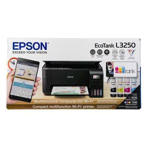 Epson L3250 Multifunctional Wireless Printer which can Print, Copy and Scan C11CJ67301 - 428665 EBUYSTT