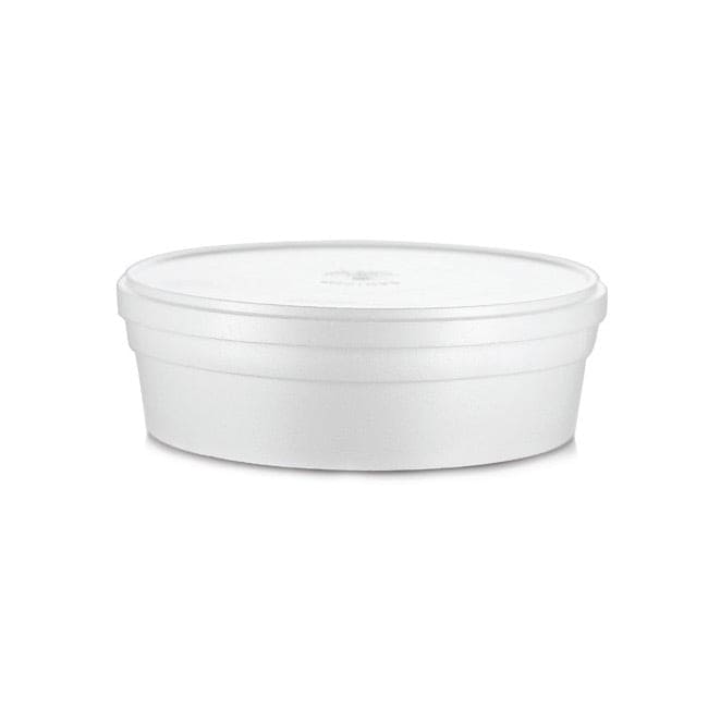 Sanicup Containers & Lids 16oz (15 Foam Containers) - 78415503063 Pie's Variety Store