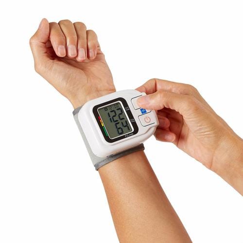 Medline Wrist Blood Pressure Monitor Help maintain a healthy lifestyle with the Medline digital wrist blood pressure monitor-600388