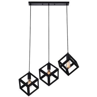 Westinghouse 3 Light Ceiling Fixtures Pendant Lamp Metal E27 -Black, 68664 MES