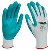 Total Nit-rile Gloves Used in applications which require a high degree of dexterity and sensitivity, especially where grips important, such as handling small oily parts and components-TSP12101