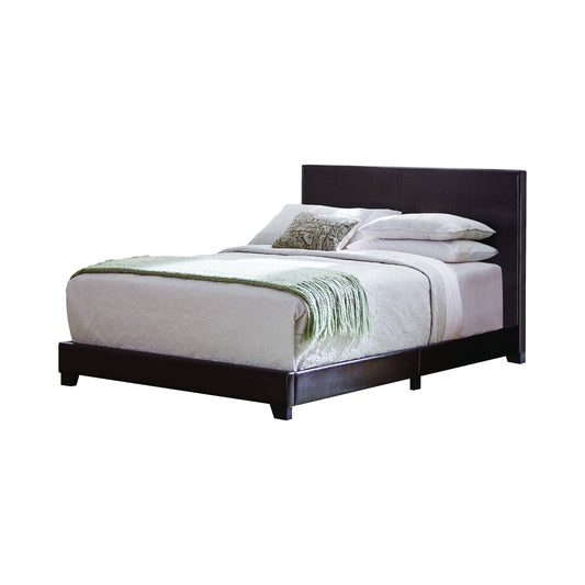 Dorian Upholstered Queen Bed Brown - 300762Q Pie's Variety Store