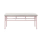 Massi Tufted Upholstered Bench Powder Pink - 401156 A-Z Store Nadia