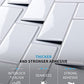 Art3d Herringbone Peel and Stick Backsplash Tiles (10 Tiles, Thicker Version) MEGA