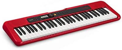 CASIO CT-S200RD KEYBOARD (RED) The new CT-S200RD provides a great mix of learning and fun, suitable for all ages of beginner musician-CT-S200RD Hannah's Variety Store
