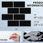 Art3d Peel and Stick Subway Tile, Faux Ceramic Tile (14x12, Thicker Version) MEGA