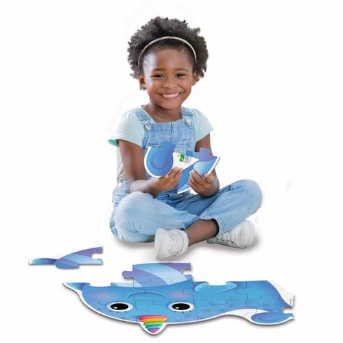 The Learning Journey Puzzle Mania 4 Units with figures 12 large pieces that can be assembled on the floor, helps children improve their concentration and facilitates problem solving-424638-0657092959398