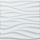 Art3d Decorative PVC 3D Wall Panels, 32 Square Feet, Wave 1 MEGA