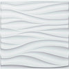 Art3d Decorative PVC 3D Wall Panels, 32 Square Feet, Wave 1