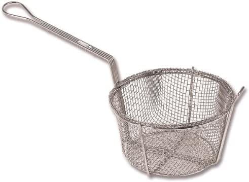 Royal Industries Fryer Basket Round 8.5 inches As people get more inventive about the foods they'd like to try deep fried the popularity of deep frying has increased significantly-RoyFB8RD
