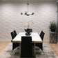 Art3d PVC Wave Board Textured 3D Wall Panels, White, 19.7" x 19.7" (12 Pack) MEGA