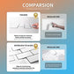Art3d Peel and Stick Backsplash, 14x12 Subway Tiles, White Faux Ceramic Tiles (10 Tiles, Thicker Version) MEGA