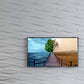 Art3d Textures PVC Wall Panels, Big Wave 3D Panelling, 19.7" x 19.7" (12 Pack) MEGA