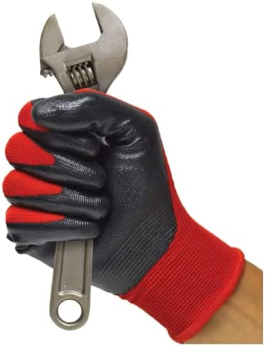 Grease Monkey Nitrile-Coated Work Glove 15 Units  Grease Monkey Nitrile-Coated Work Gloves are perfect for a variety of jobs-441187