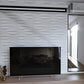 Art3d Textures PVC Wall Panels, Big Wave 3D Panelling, 19.7" x 19.7" (12 Pack) MEGA