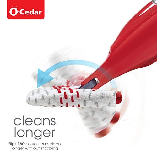 O-Cedar ProMist MAX Microfiber Spray Mop for Laminate & Hardwood Floors, Spray Mop with Reusable Washable Pads, Commercial Mop ebuystt