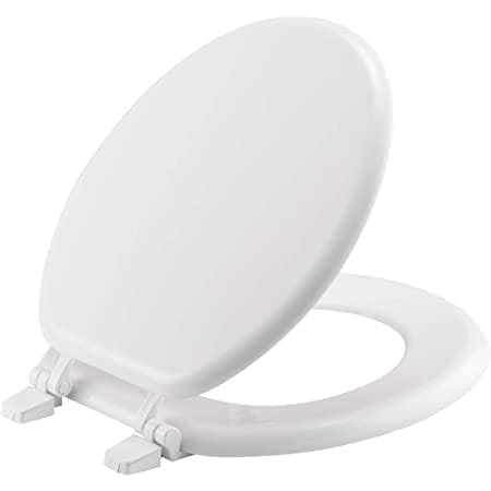 Bemis Toilet Seat Durable, Sturdy Plastic MEGA