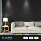 Art3d Slat Wall Panel, 3D Fluted Textured Panel 12-Tile 19.7 x 19.7in. - Black MEGA