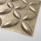 Art3d Texture 3D Wall Panels, PVC Wall Panels for Interior Wall Decor Pack of 12 Tiles 32 Sq Ft, Antique Gold, 19.7"x19.7" MEGA