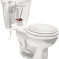 Fluidmaster 5403P4 Water-Saving Long Life Toilet Flapper for 3-Inch Flush Valves, Adjustable Solid Frame Design, Easy Install mega