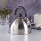 Mr. Coffee Carterton Stainless Steel Whistling Tea Kettle, 1.5-Quart, Mirror Polish ebuystt