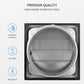 calimaero VKE 4" Inch Dryer Vent Cover Outdoor Stainless Steel Grille Dryer Vent Exterior Wall Vent Moving Flaps Ebuystt