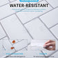 Art3d Herringbone Peel and Stick Backsplash Tiles (10 Tiles, Thicker Version) MEGA