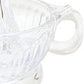 Tablecraft Glass Juicer, Clear Measures 6 inch diameter Easy to clean, dishwasher safe Dimensions: 8.5 x 6 x 3.25 When life hands you lemons, grab TableCrafts glass juicer with handle, and make lemonade-H223 Hannah's Variety Store