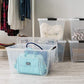 IRIS USA TB Clear Stack & Pull Storage Box, 5 Qt, 10 Count ebuystt