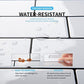 Art3d Peel and Stick Backsplash, 14x12 Subway Tiles, White Faux Ceramic Tiles (10 Tiles, Thicker Version) MEGA
