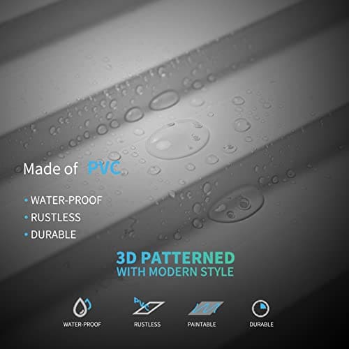 Art3d Slat Wall Panel, 3D Fluted Textured Panel 12-Tile 19.7 x 19.7in. - White MEGA
