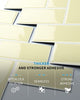 Art3d Herringbone Peel and Stick Backsplash Tiles (10 Tiles, Thicker Version)