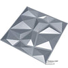 Art3d 3D Paneling Textured 3D Wall Design, Grey Diamond, 19.7