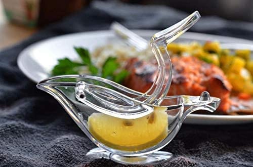 French Lemon Lime Squeezer Juicing has never been so convenient with this adorable crystal clear handheld lemon citrus juicer-FLLS Hannah's Variety Store